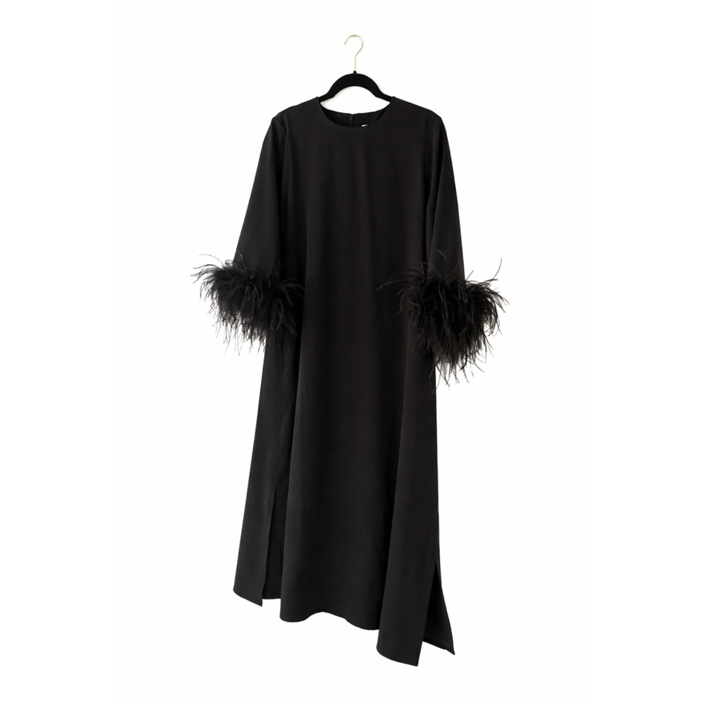 Tuckernuck Black Feather Jamie Dress- Large; ✨Like NEW ✨